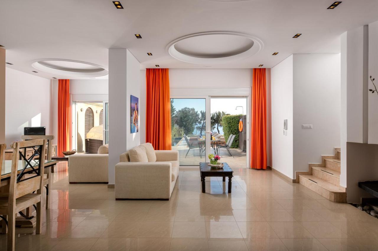 Villa Kivotos Lardos Bagian luar foto