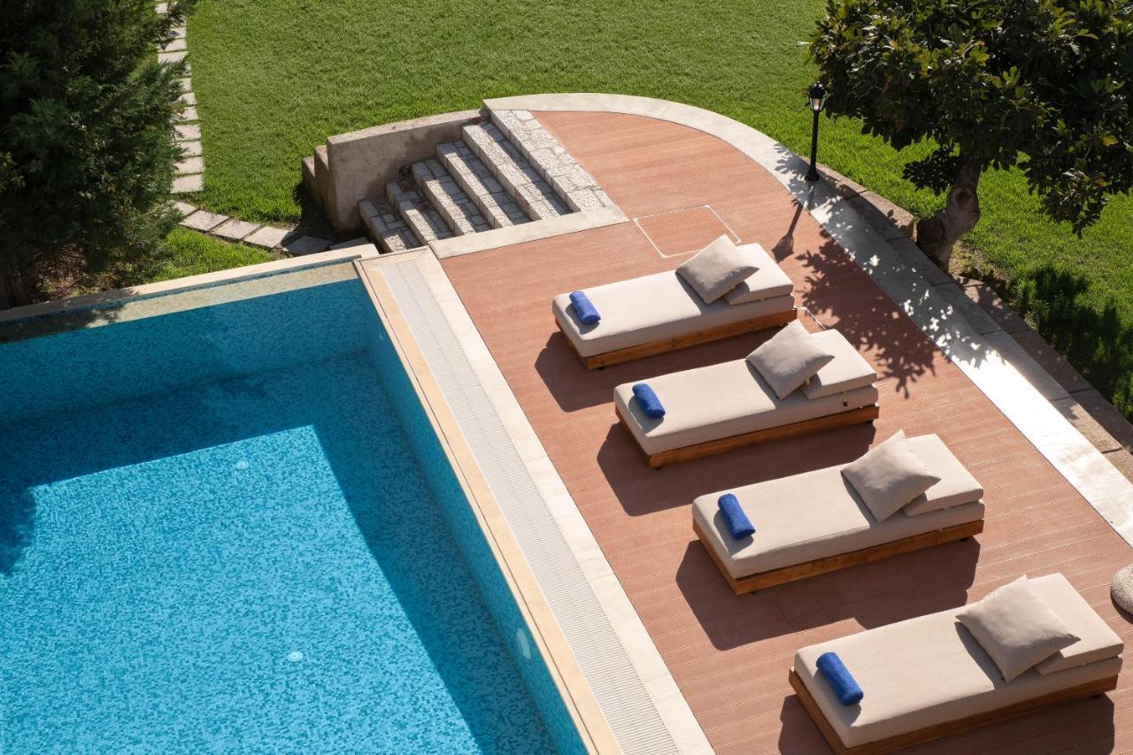 Villa Kivotos Lardos Bagian luar foto