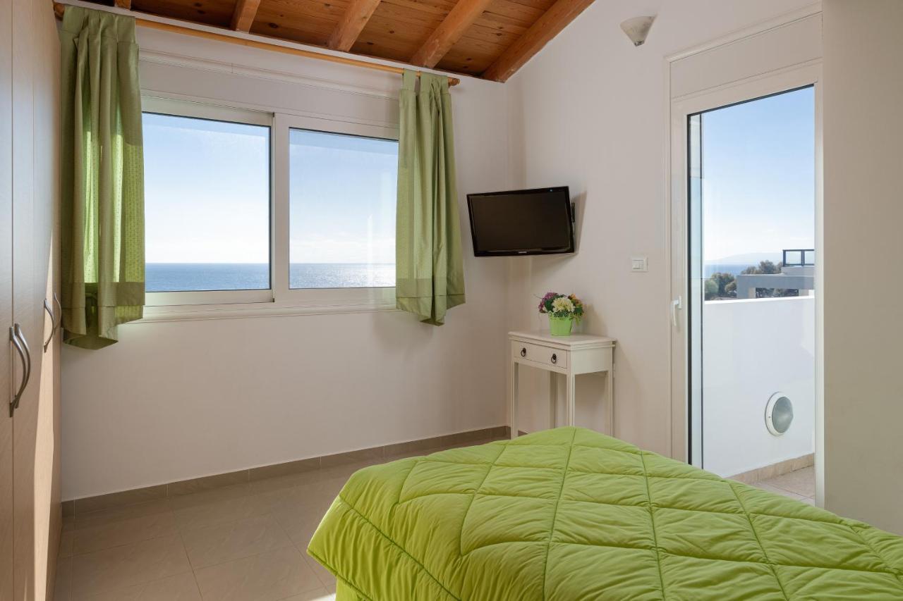Villa Kivotos Lardos Bagian luar foto