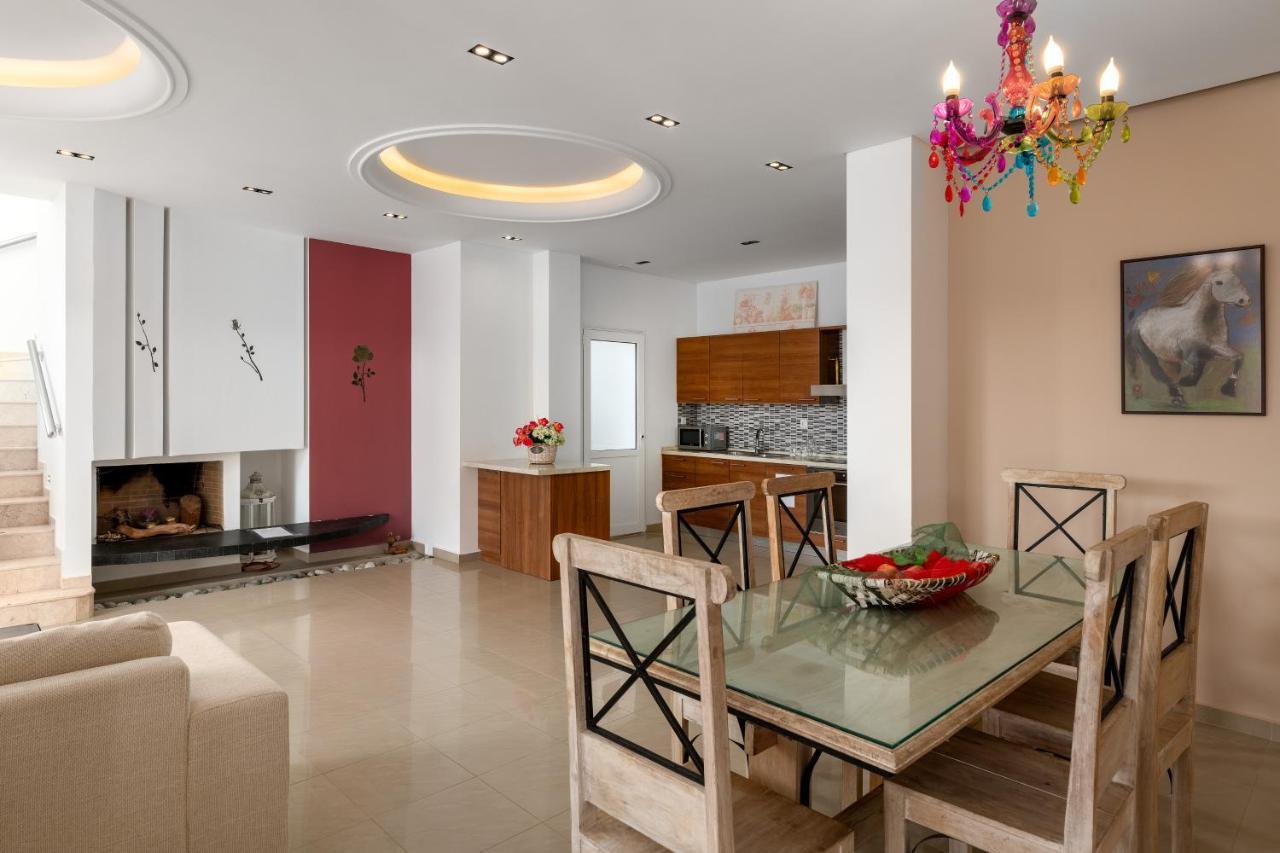 Villa Kivotos Lardos Bagian luar foto