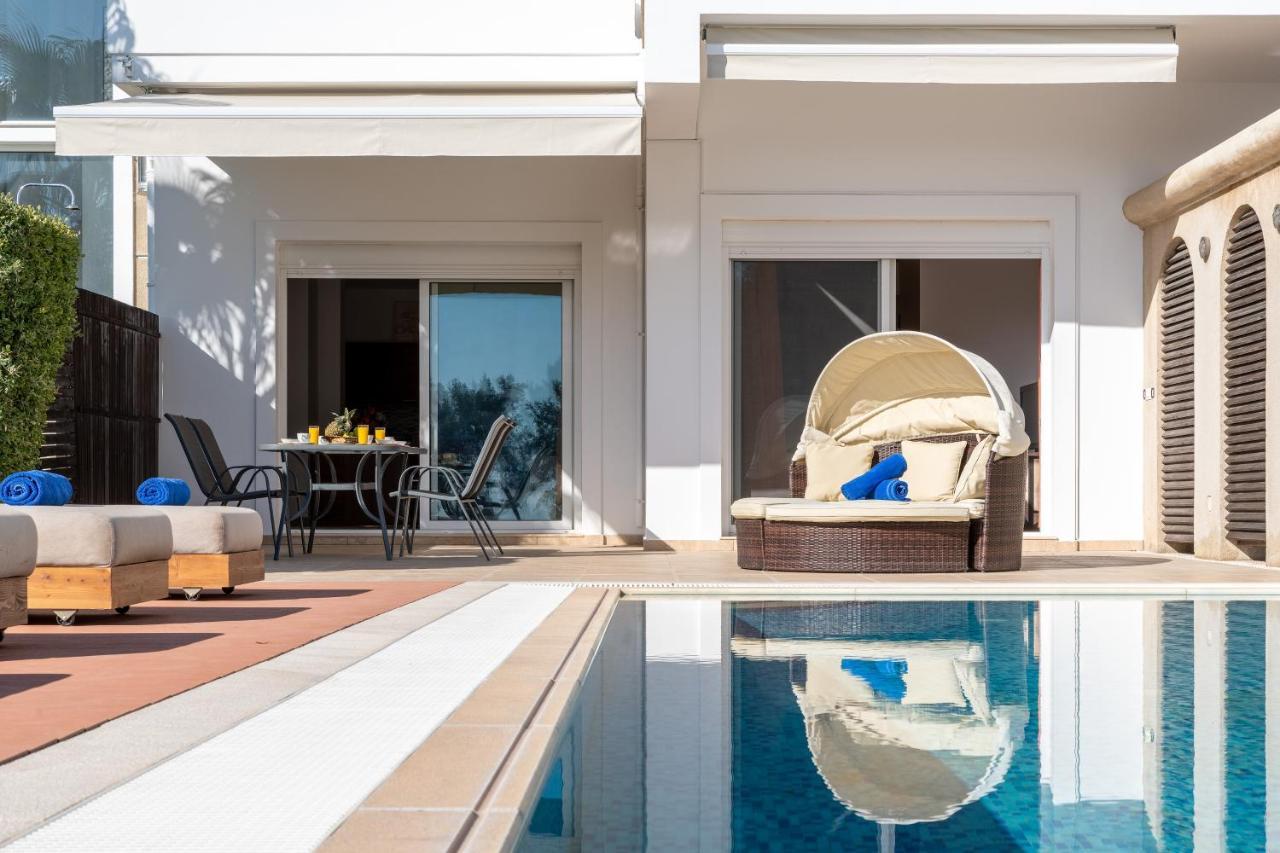 Villa Kivotos Lardos Bagian luar foto