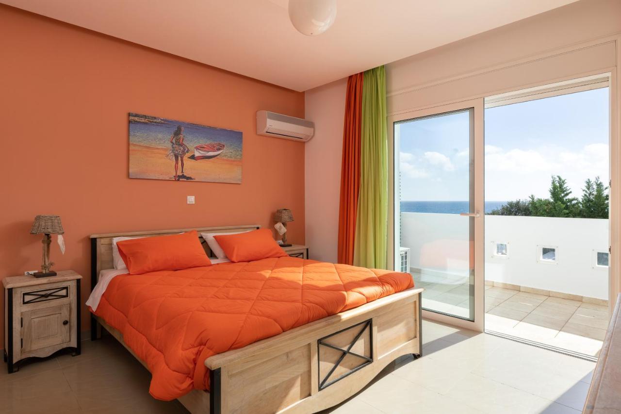 Villa Kivotos Lardos Bagian luar foto
