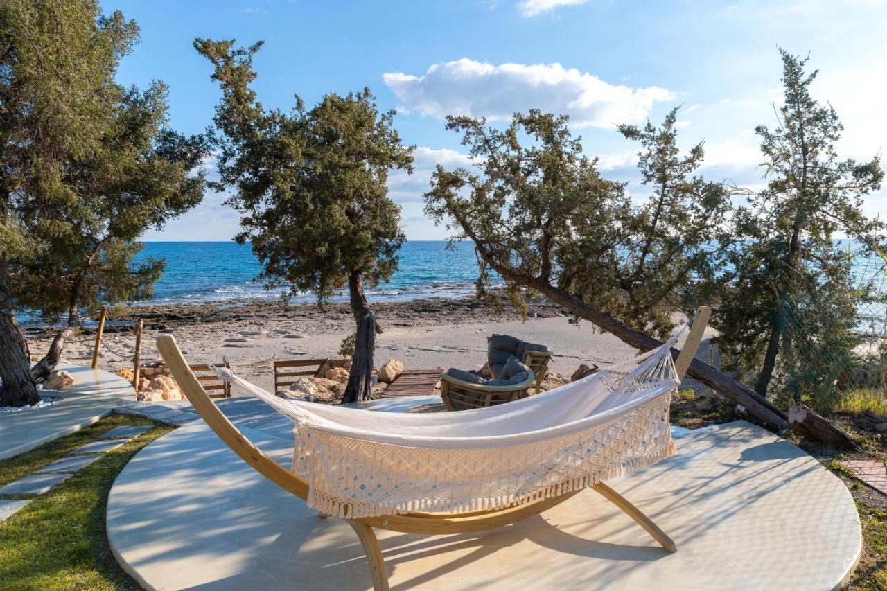 Villa Kivotos Lardos Bagian luar foto