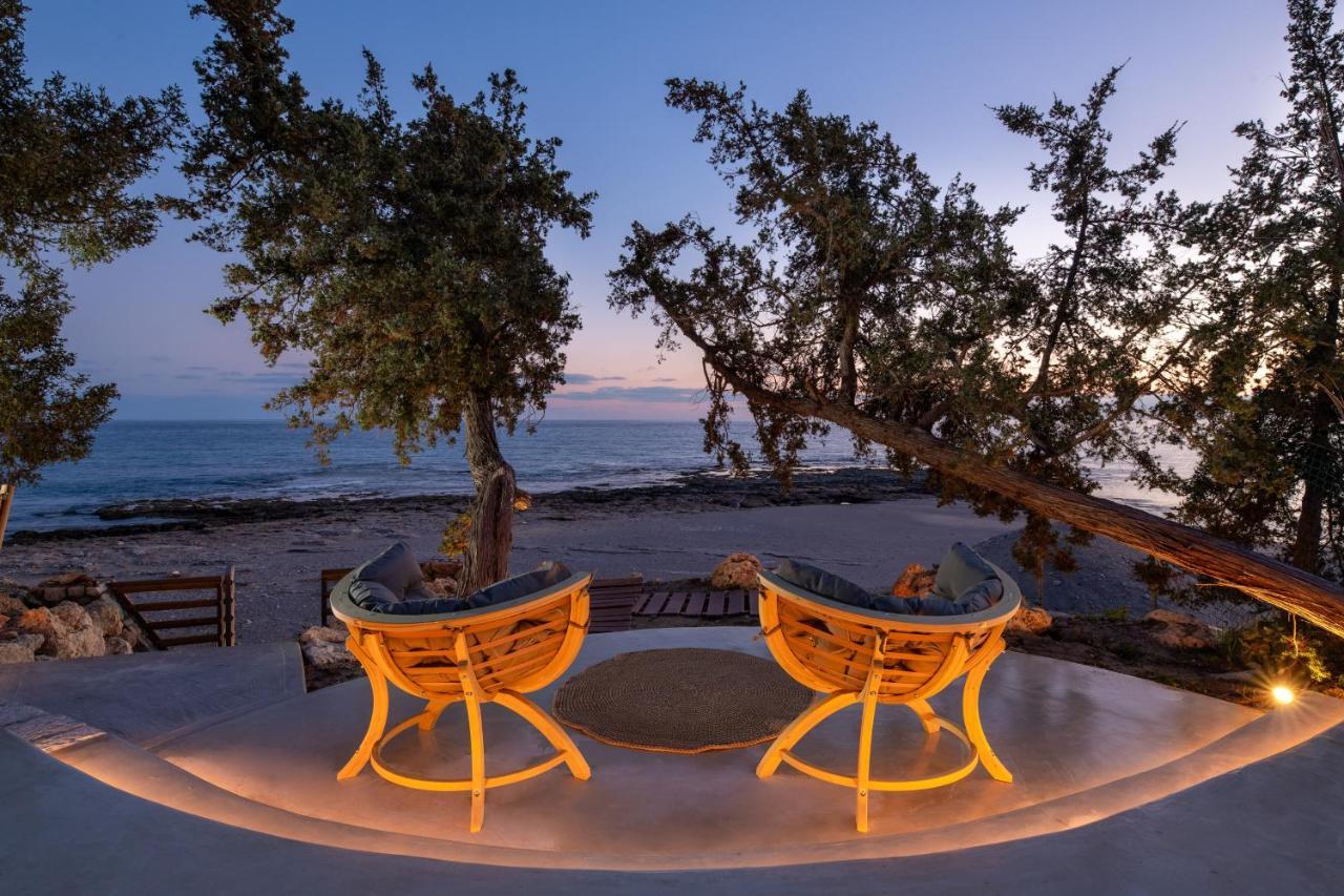 Villa Kivotos Lardos Bagian luar foto