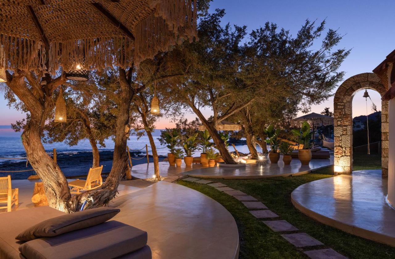 Villa Kivotos Lardos Bagian luar foto