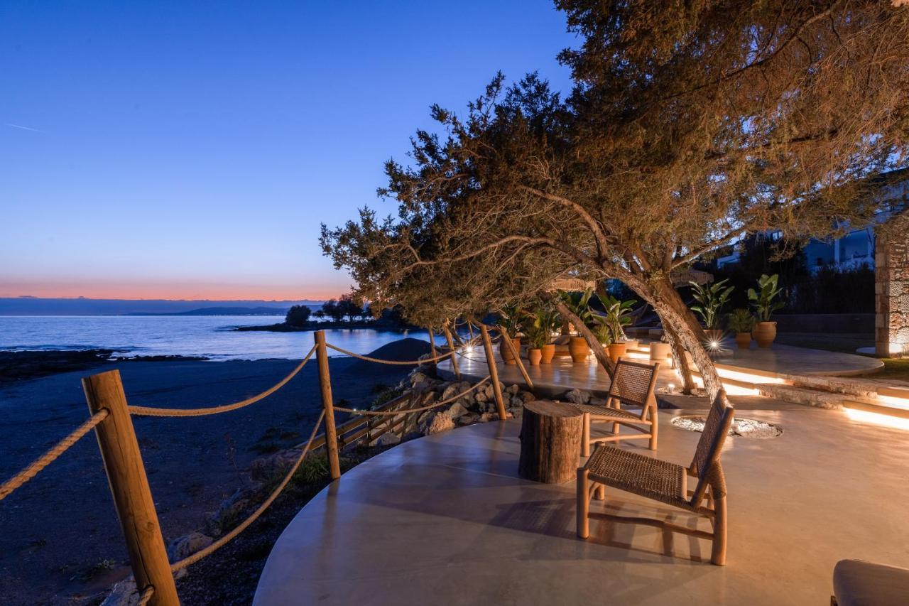 Villa Kivotos Lardos Bagian luar foto