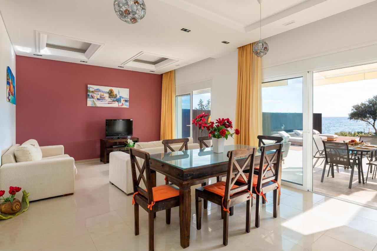 Villa Kivotos Lardos Bagian luar foto