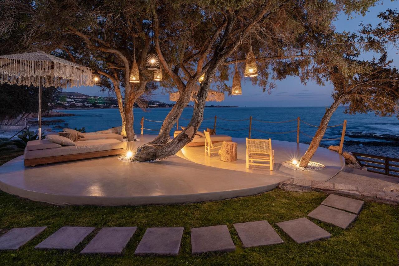 Villa Kivotos Lardos Bagian luar foto